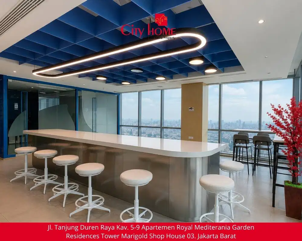 Disewakan Ruang Kantor Premiun Full Furnished di Soho Capital
