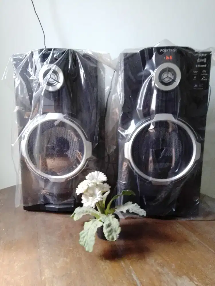 Speaker aktif Polytron Pas 8f12 big bass normal murah
