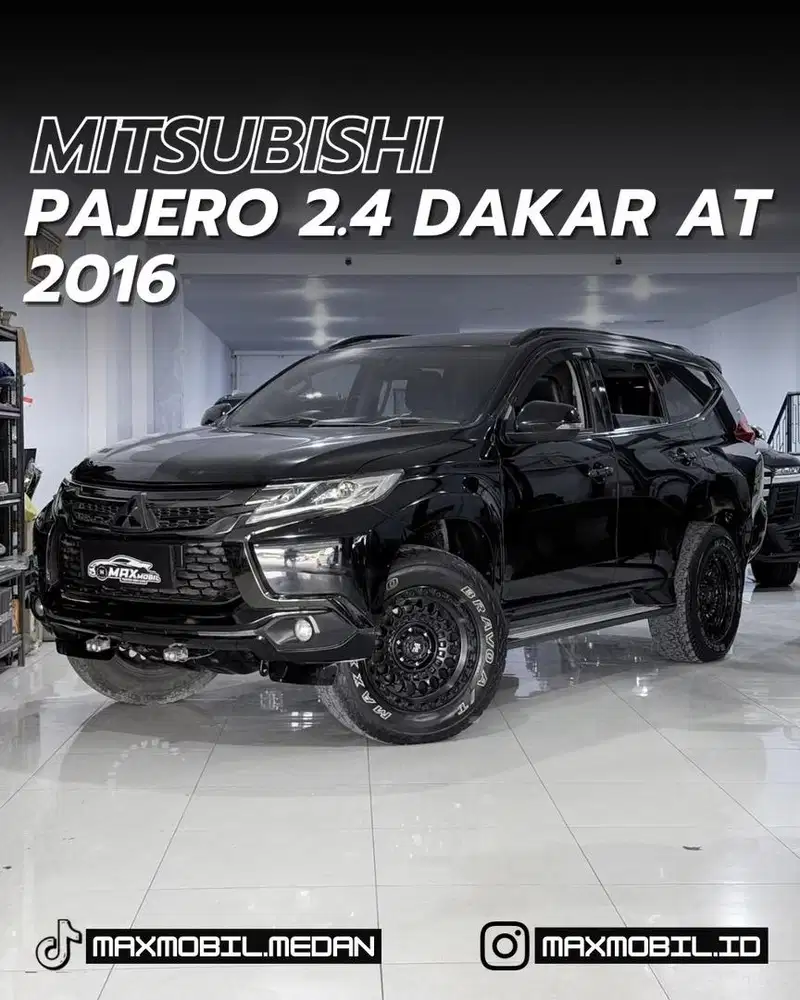 [ODO 80RB‼️] MITSUBISHI PAJERO SPORT 2.4 DAKAR AT 2016 pemakaian 2017