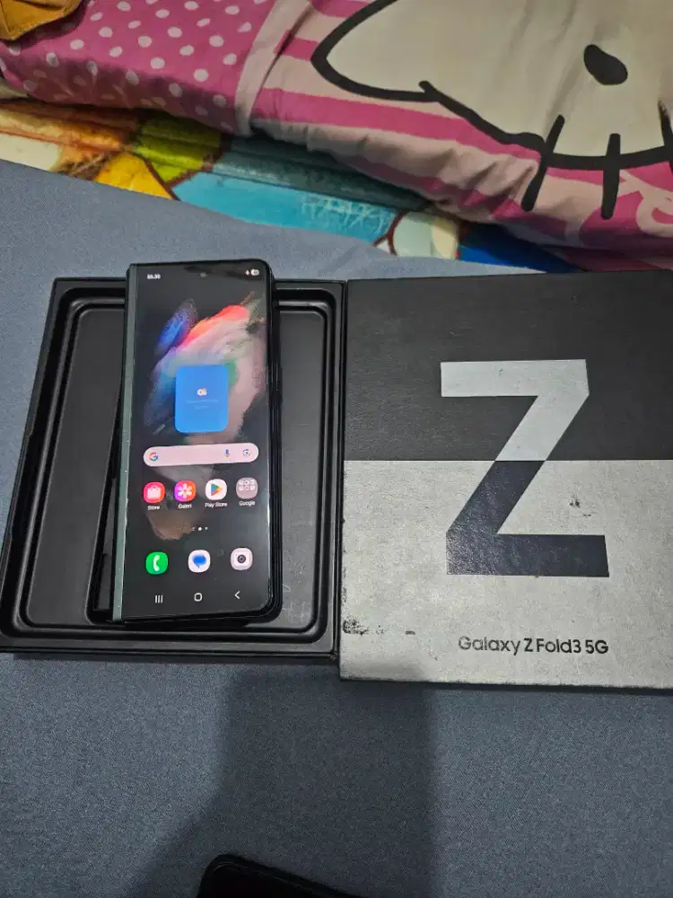 Samsung z fold 3 12/256 fulset resmi