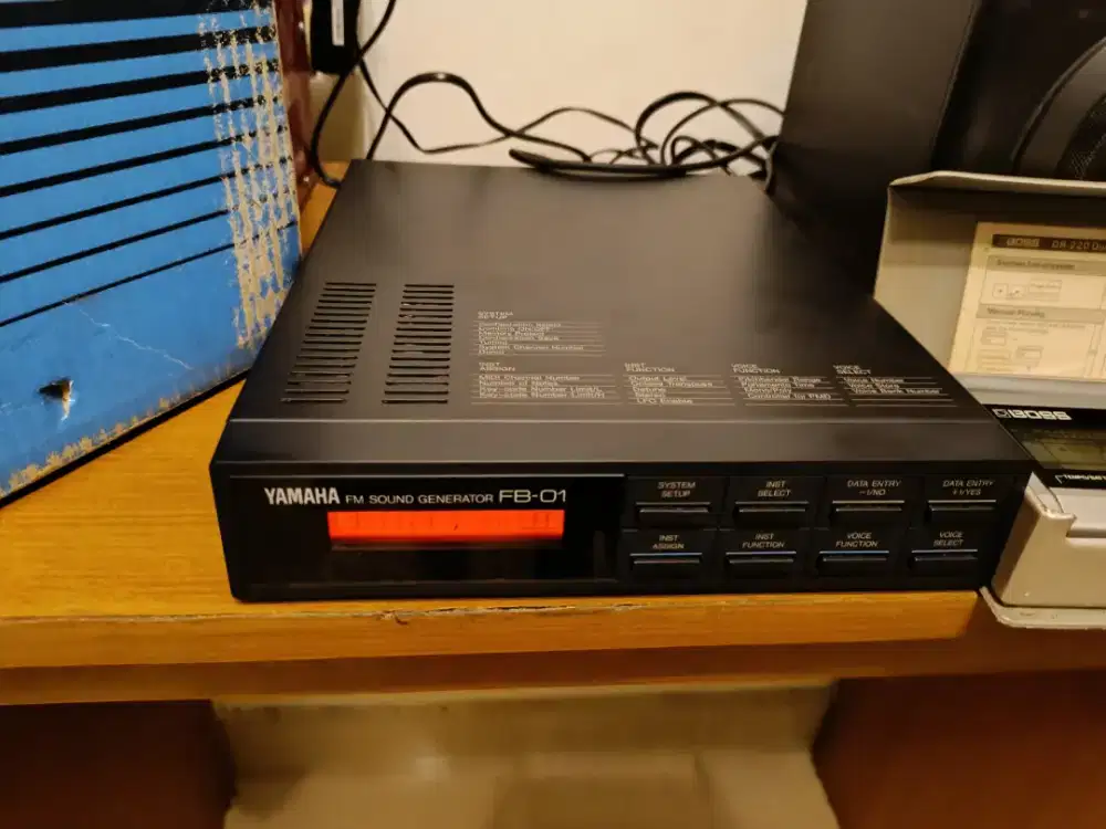 Yamaha FB-01 FB01 FM Synthesizer Vintage synth sound module not tx81z
