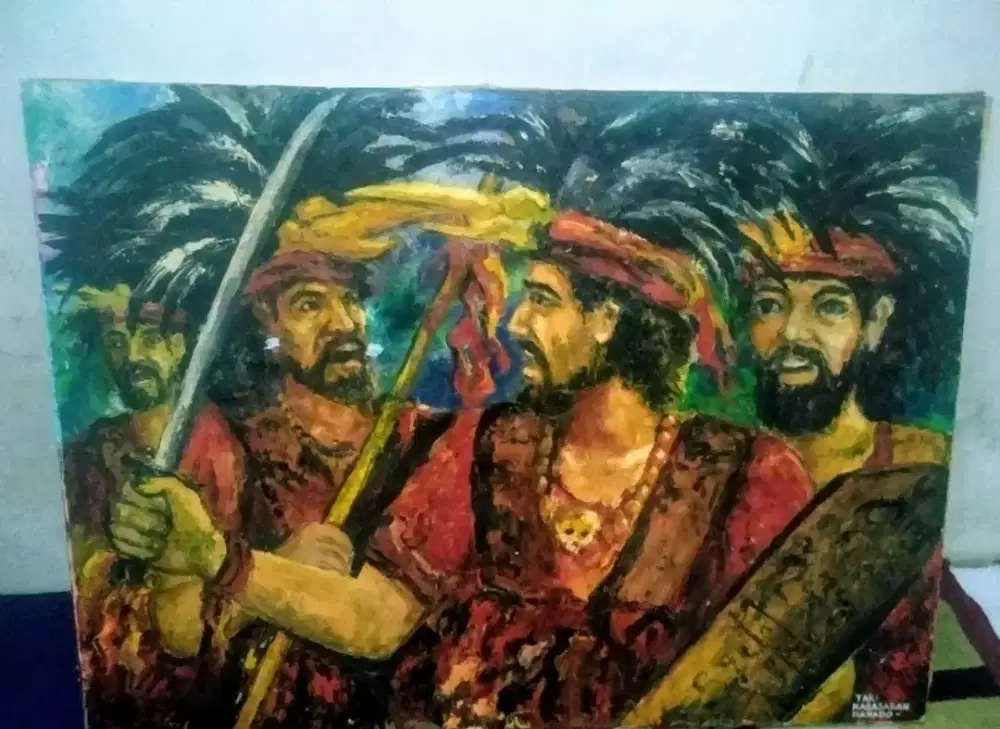Lukisan Kanvas Jaya Maslomann