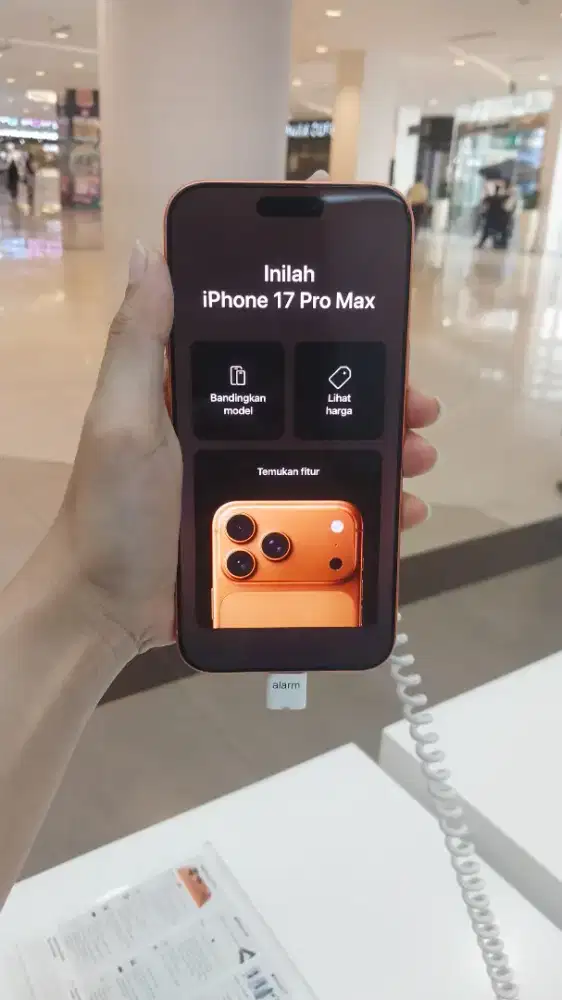 CASH/KREDIT IP 17 PM 256 PAKAI INDODANA FREE 2 KALI CICILAN