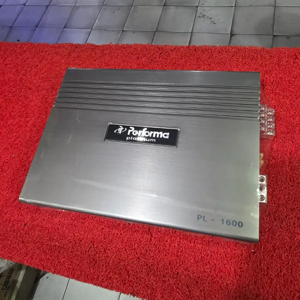 Power Performa platinum PL-1600 Power Performa 4 Channel Made in Korea