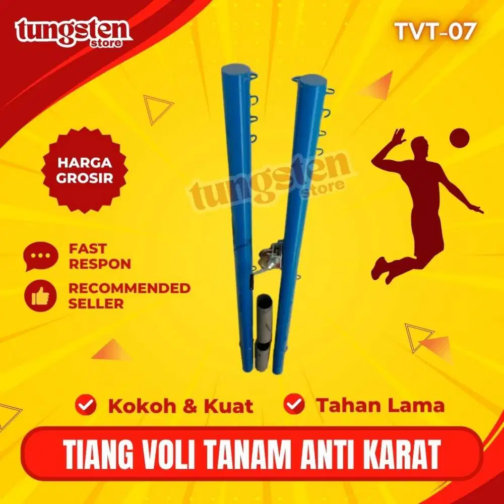 Tiang Bola Voli Tanam TVT-07 Harga Grosir