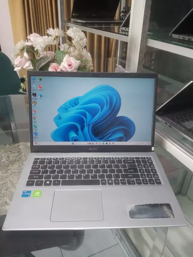 Laptop Acer Aspire 5 Core I5 gen 11 Ram 16 Ssd 256 Hdd Nvida Mx350