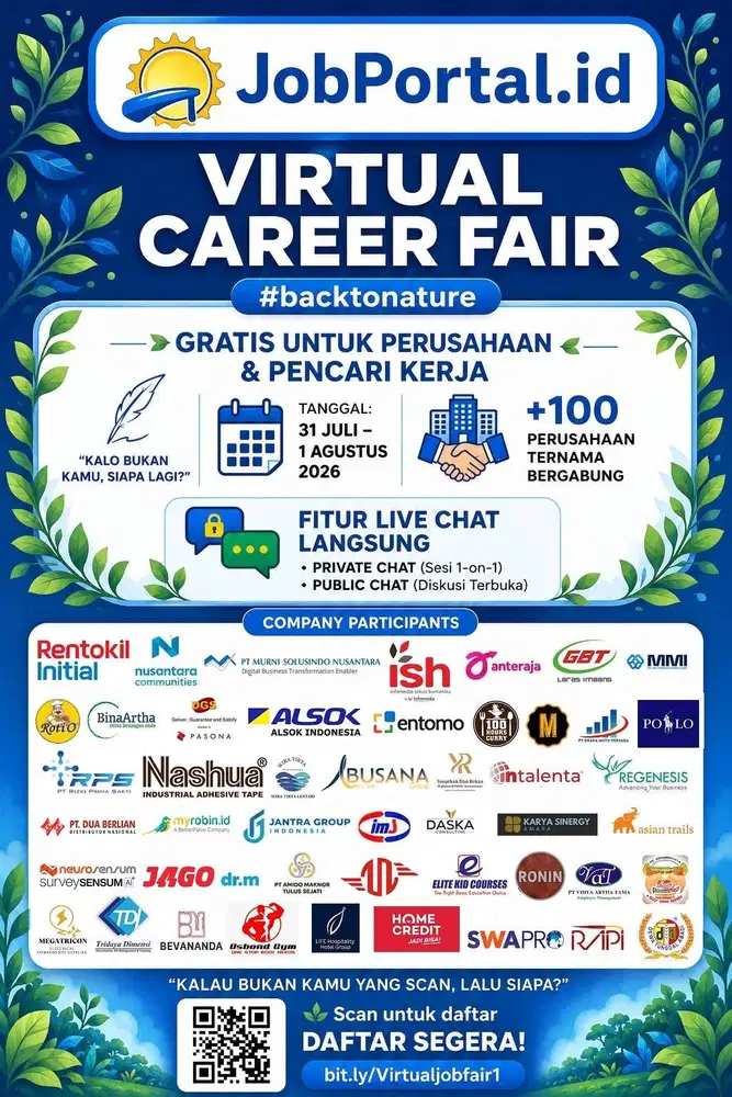 Virtual Job Fair 31 July 2026