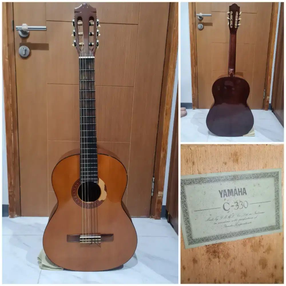 Gitar Yamaha C-330 Akustik Klasik Senar Nylon