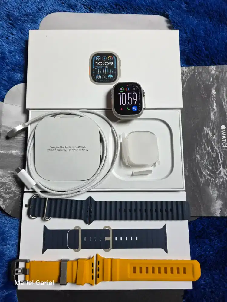 Apple Watch iWatch Ultra 2 BH 99 Titanium 49mm Fullset Second 2024
