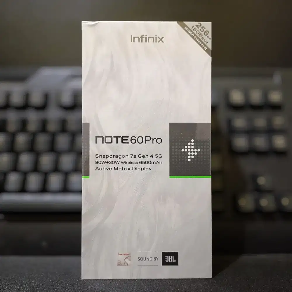 Infinix Note 60 Pro 5G Ram 8/256 GB segel New Garansi Resmi