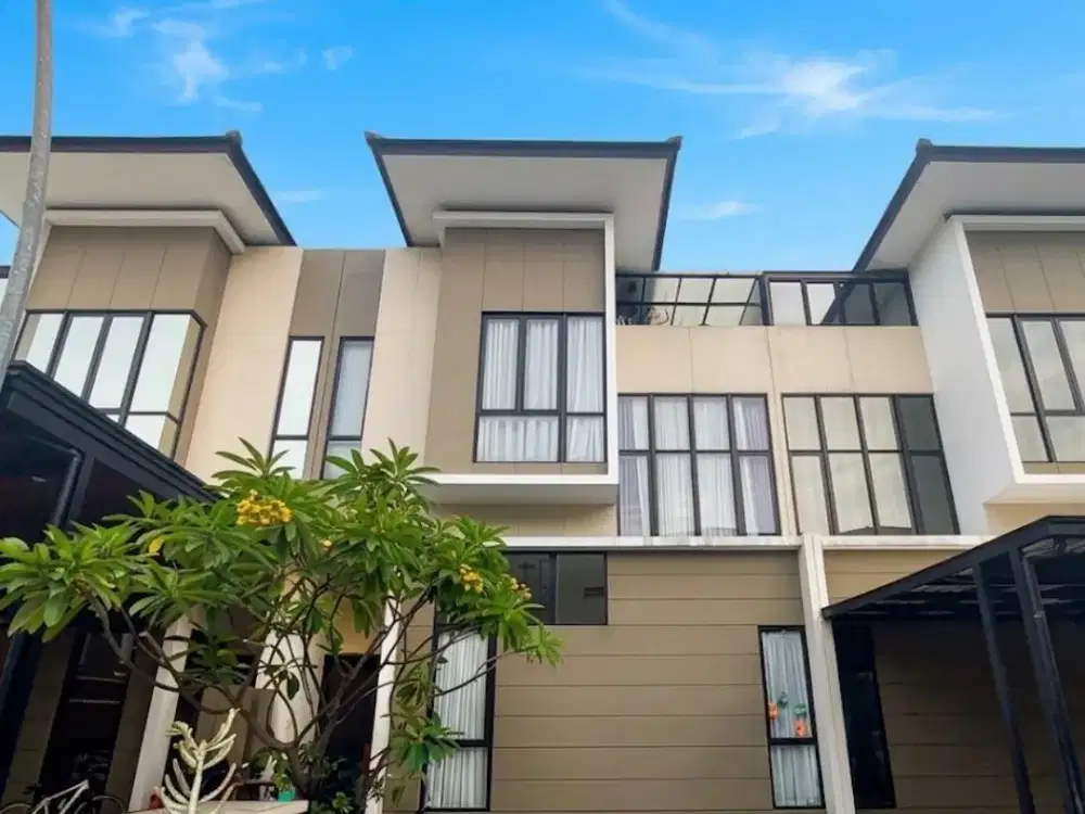 Rumah Modern Full Furnished di Cluster Matana Jgc Cakung