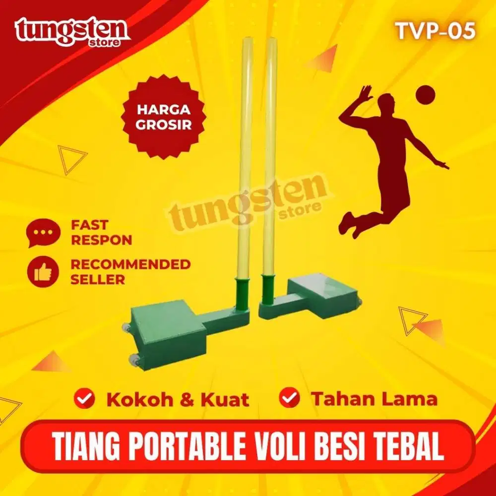 Tiang Bola Voli Portable Murah Grosir TVP-05