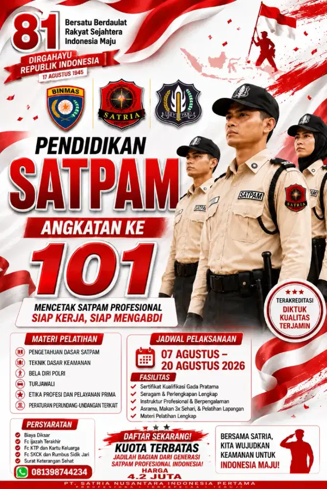 diksar satpam profesional