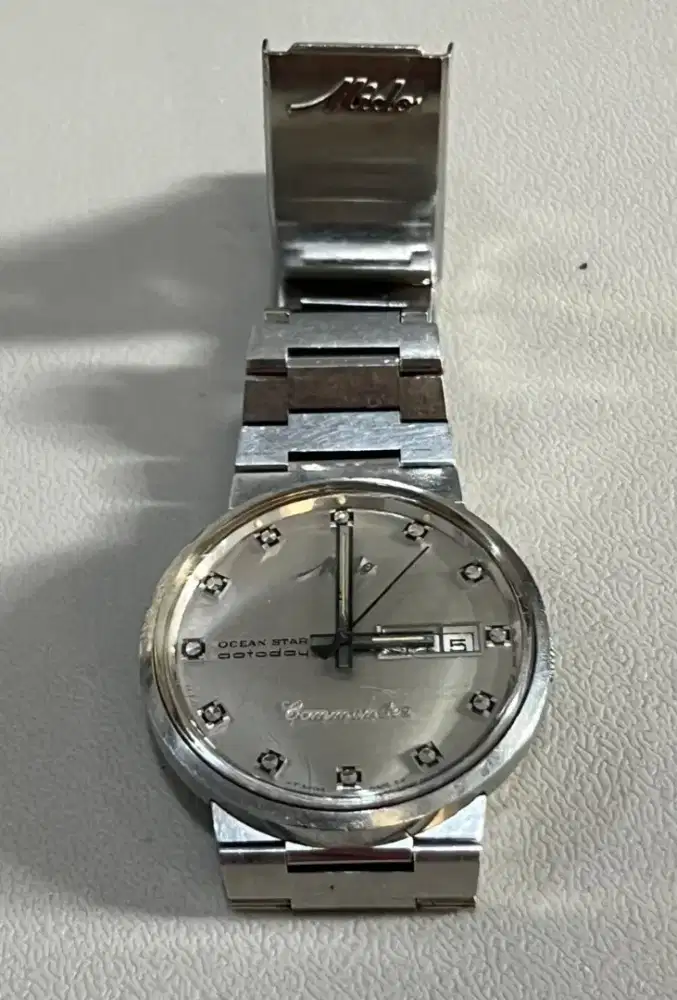 Jam tangan vintage mido ocean star commander arloji mido original