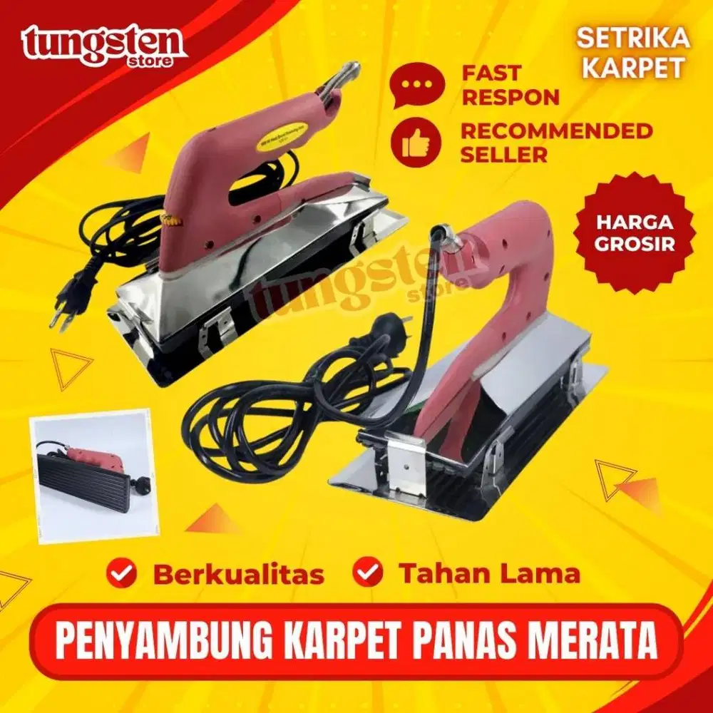 Heat Bond Iron, Setrika Sambung Karpet, Carpet Seamer Tool Carpet Tool
