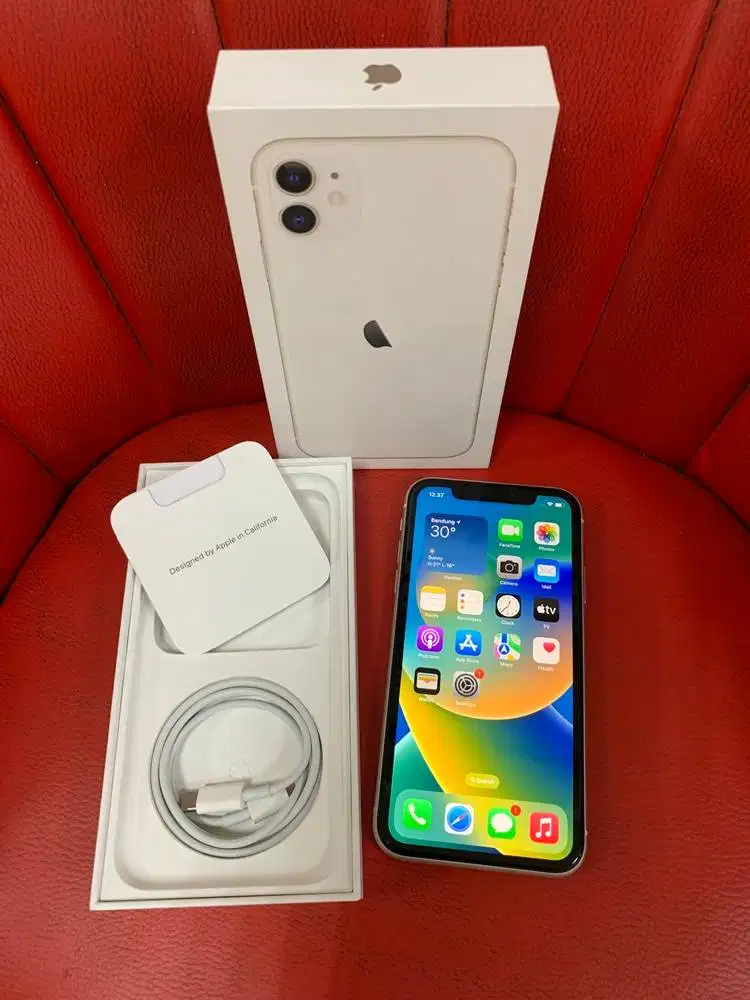 iPhone 11 128gb White iBox PA/A Fullset Original