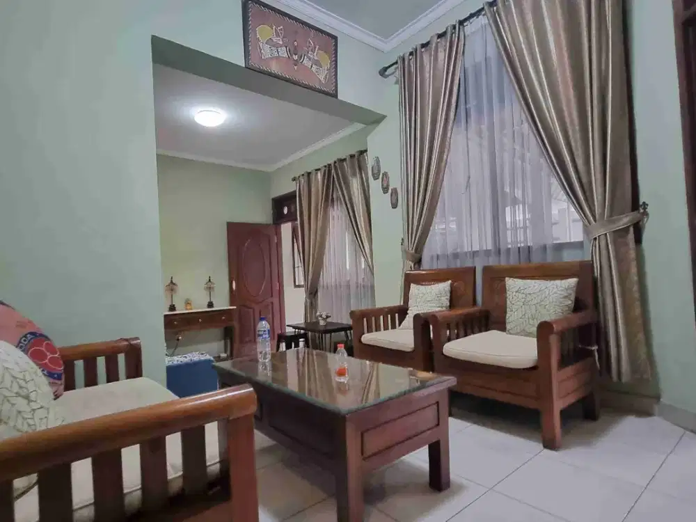 Disewakan rumah full furnished di Limus Pratama Regency 50 jt per tahun (nego)