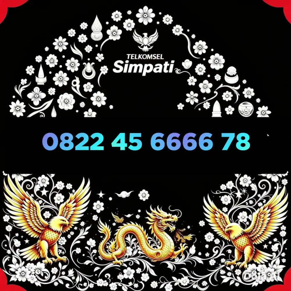 Nomor cantik simpati Telkomsel super