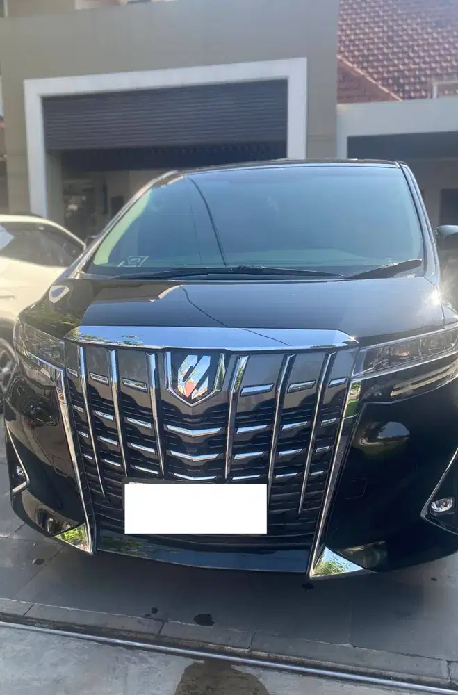 Jual ALPHARD 2.5G AT HITAM TAHUN 2019 MULUS  pajak baru lunas