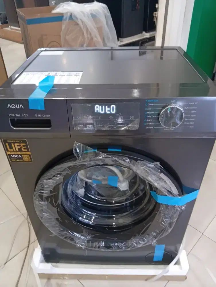 Mesin cuci Aqua Front loading FQW-850900QD