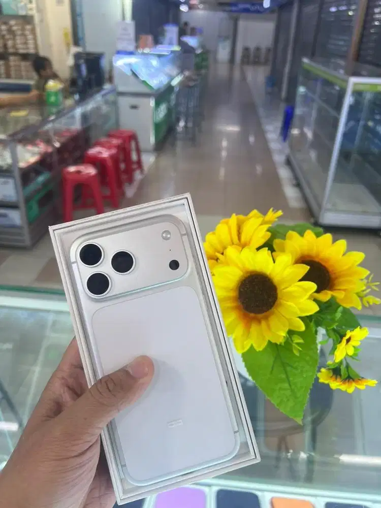 Iphone 17 Promax 1 TB IBOX (Silver) CC masih 0 Like New