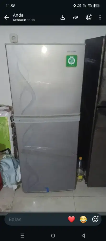 Kulkas samsung bekas masih bagus dan kondisi normal