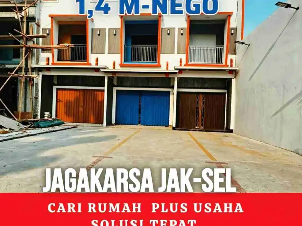 RUKO DIJAGAKARSA  HARGA NEGO