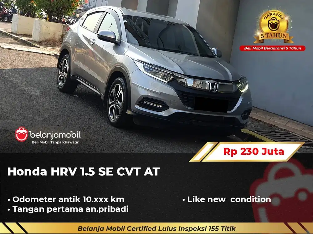 [ LOW KM 10RB ] Honda HRV HR-V HR V 1.5 SE CVT AT 2021/2022