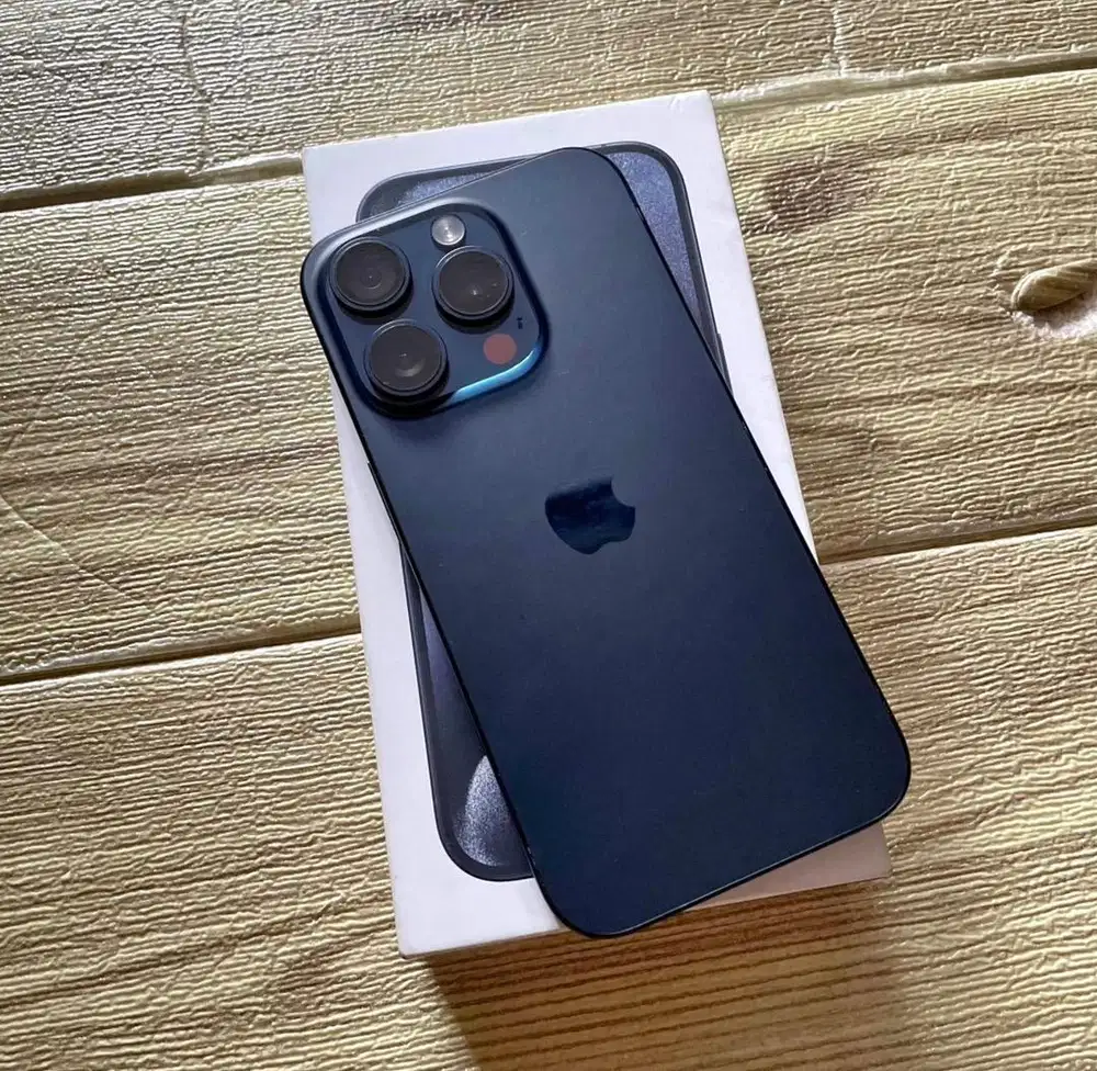 iPhone 15 Pro 128GB Garansi Resmi Digimap Battery 91%