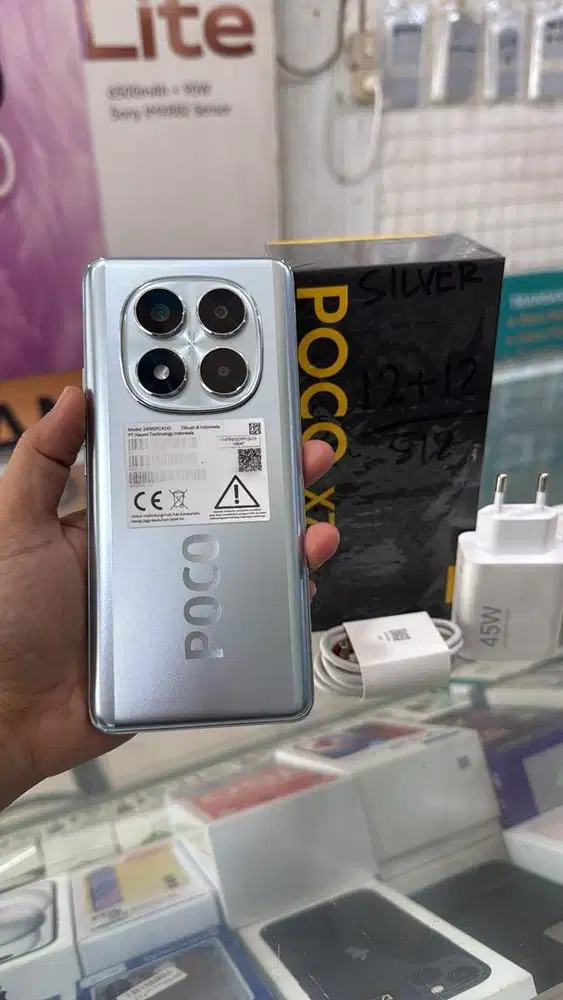 POCO X7 5G RAM 12/512 FULLSET UMUR 1 MINGGU SPEK GAMING