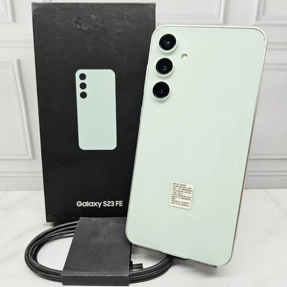 Samsung Galaxy S23 FE 8/128GB Mint Resmi SEIN Fullset Like New