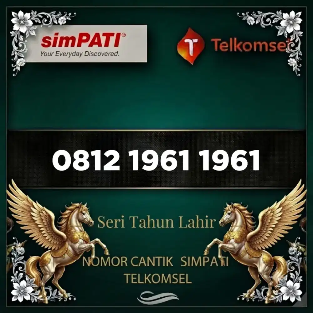 Nomor cantik simpati Telkomsel