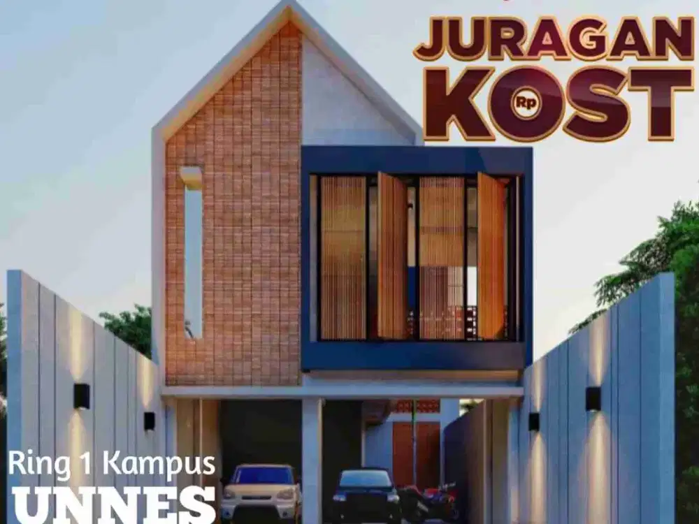 SUPER STRATEGIS,NEMPEL JALAN RAYA SEKARAN,RUMAH KOST,SHM,2 UNIT RING 1 UNNES