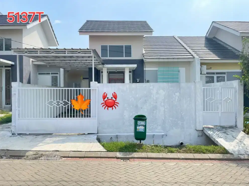 Dijual Rumah Hunian Real Estate di Citra Indah City 5137T