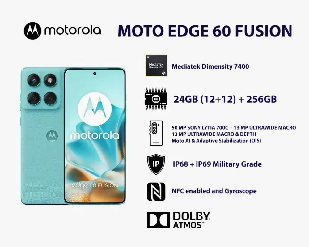 Motorola edge 60 fusion promo