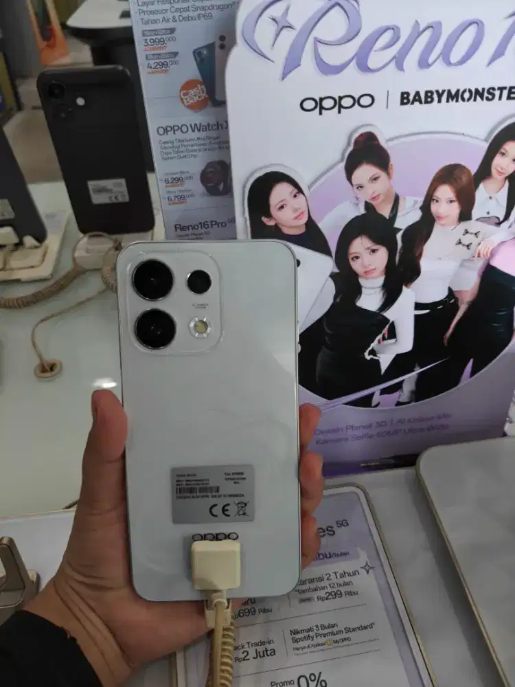 Ready oppo reno 16series baterai besar 7000mah garansi resmi