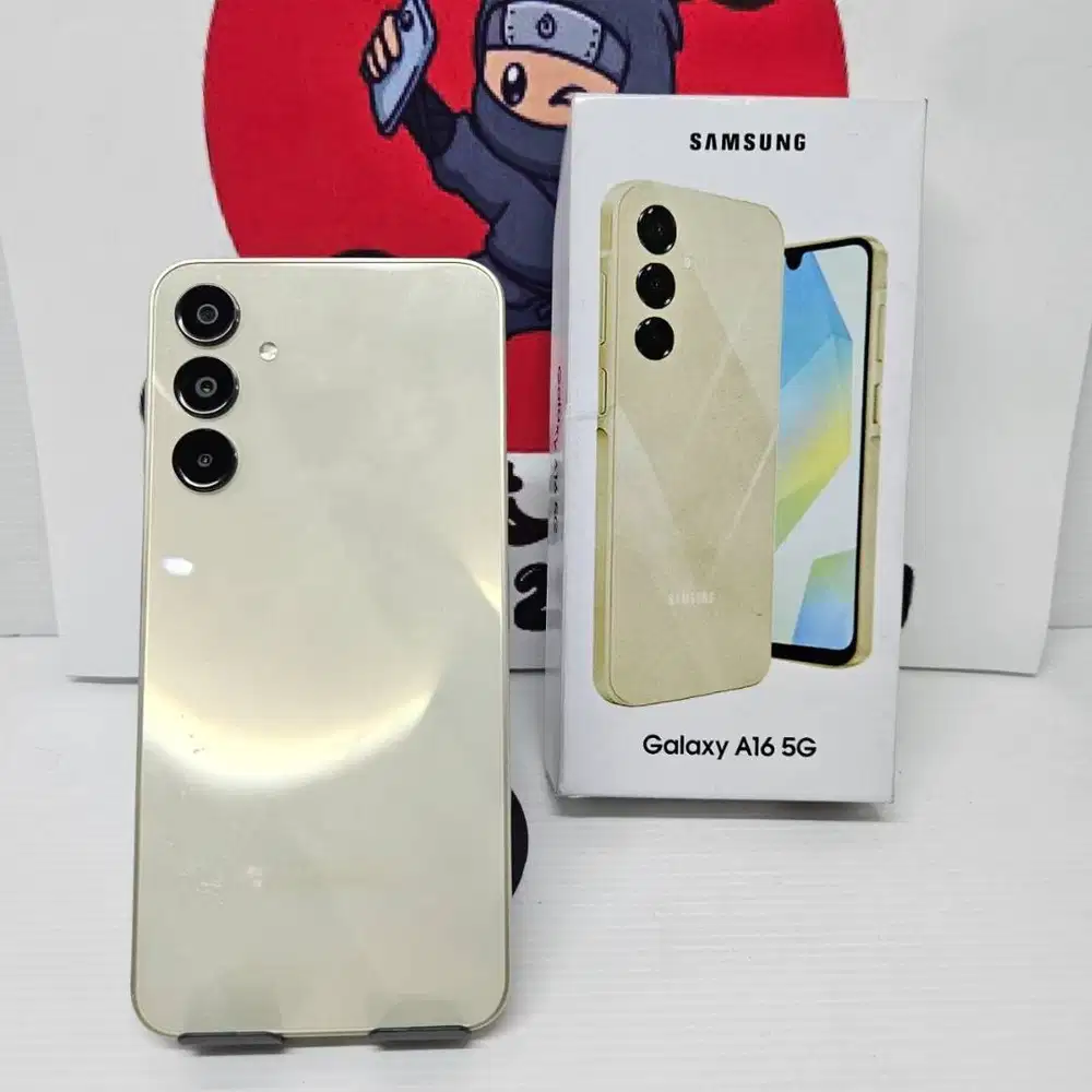 Samsung Galaxy A16 5G Gold Fullset No Minus