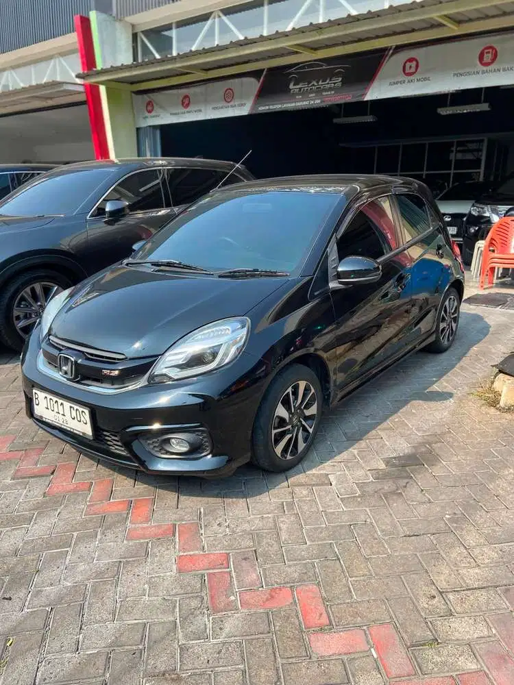 BRIO RS AT TERMURAH KONDISI NO PR, KM 128RB RECORD HONDA