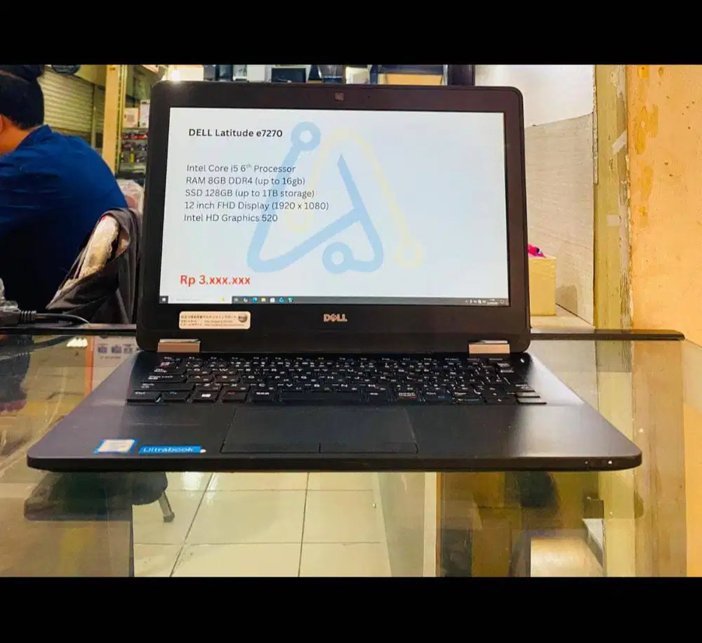 Laptop Murah Dell E7270 Core i5 gen 6 Muluss Bergaransi
