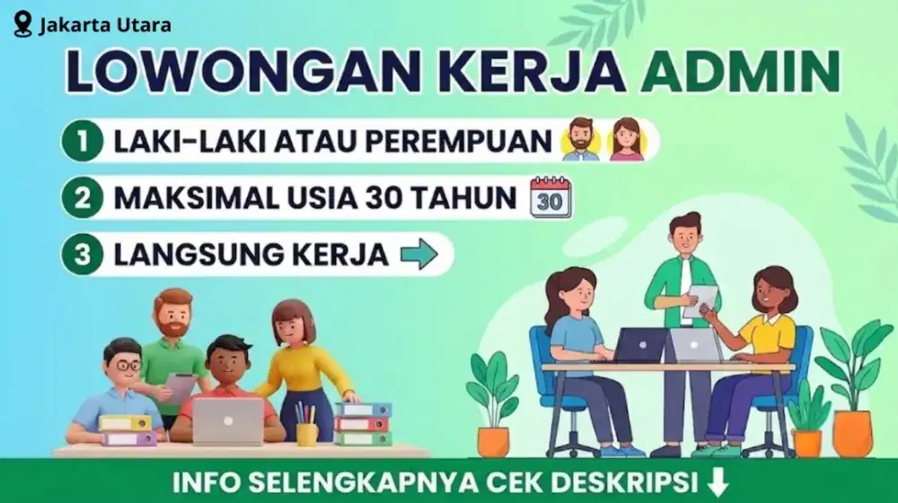 URGENT POSISI ADMIN