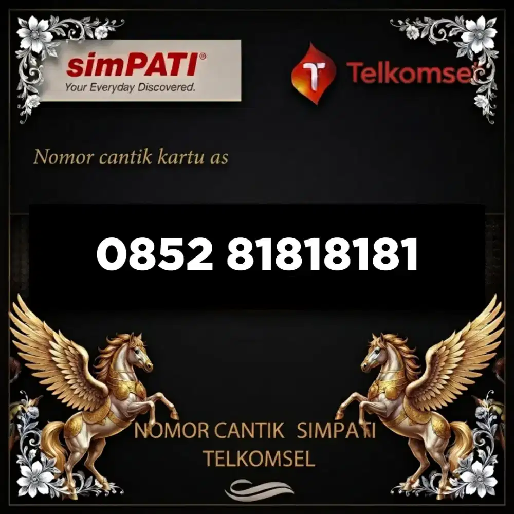 Nomor cantik Telkomsel kartu as super