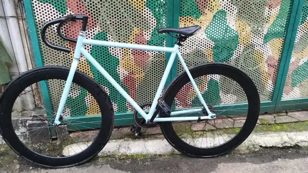 Sepeda fixie classic lokal