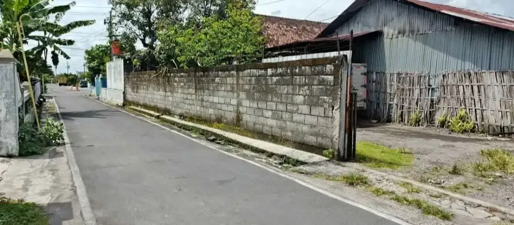 Tanah & Bangunan Cocok Untuk Gudang Jaten Karanganyar