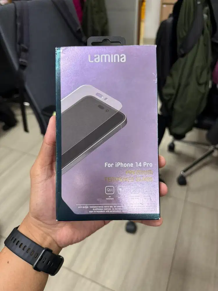 TEMPERED GLASS IPHONE 14 PRO LAMINA PREMIUM CLEAR