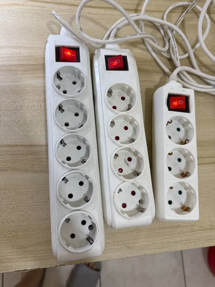 Jual 3 Unit Power Strip Bekas Paket Hemat - Hanya COD