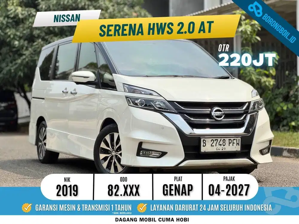 ISTIMEWA! Nissan Serena hws 2.0 At 2019