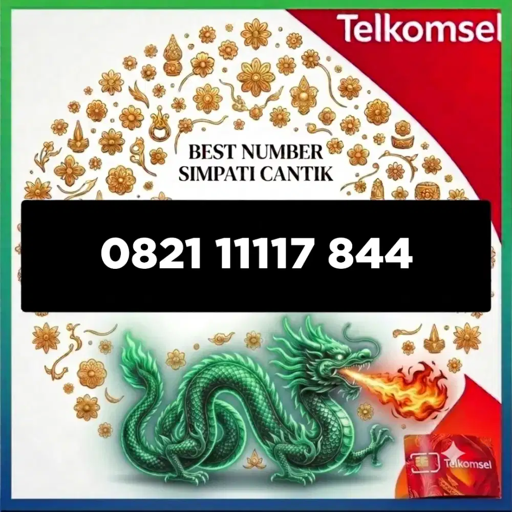 Nomor cantik simpati Telkomsel super