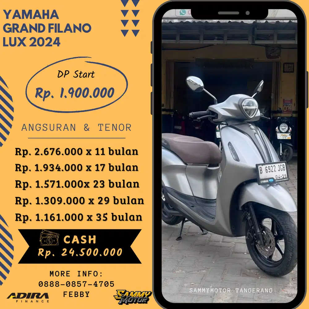 YAMAHA GRAND FILANO LUX 2024