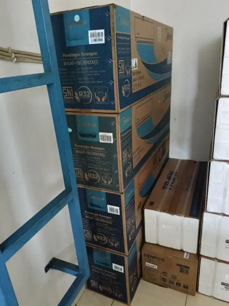 Dijual Murah AC Baru Midea MSFC 18 CRN2 Kap. 2 PK