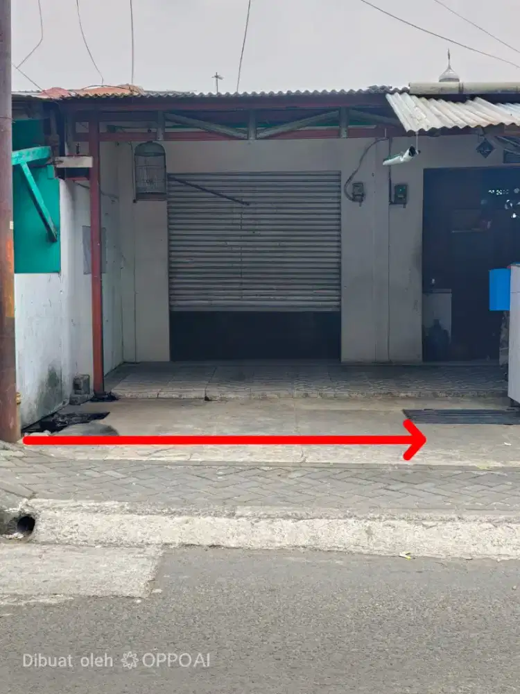 Kios dijual Cepat pinggir jln ramai Sukmajaya Depok 2 tengah